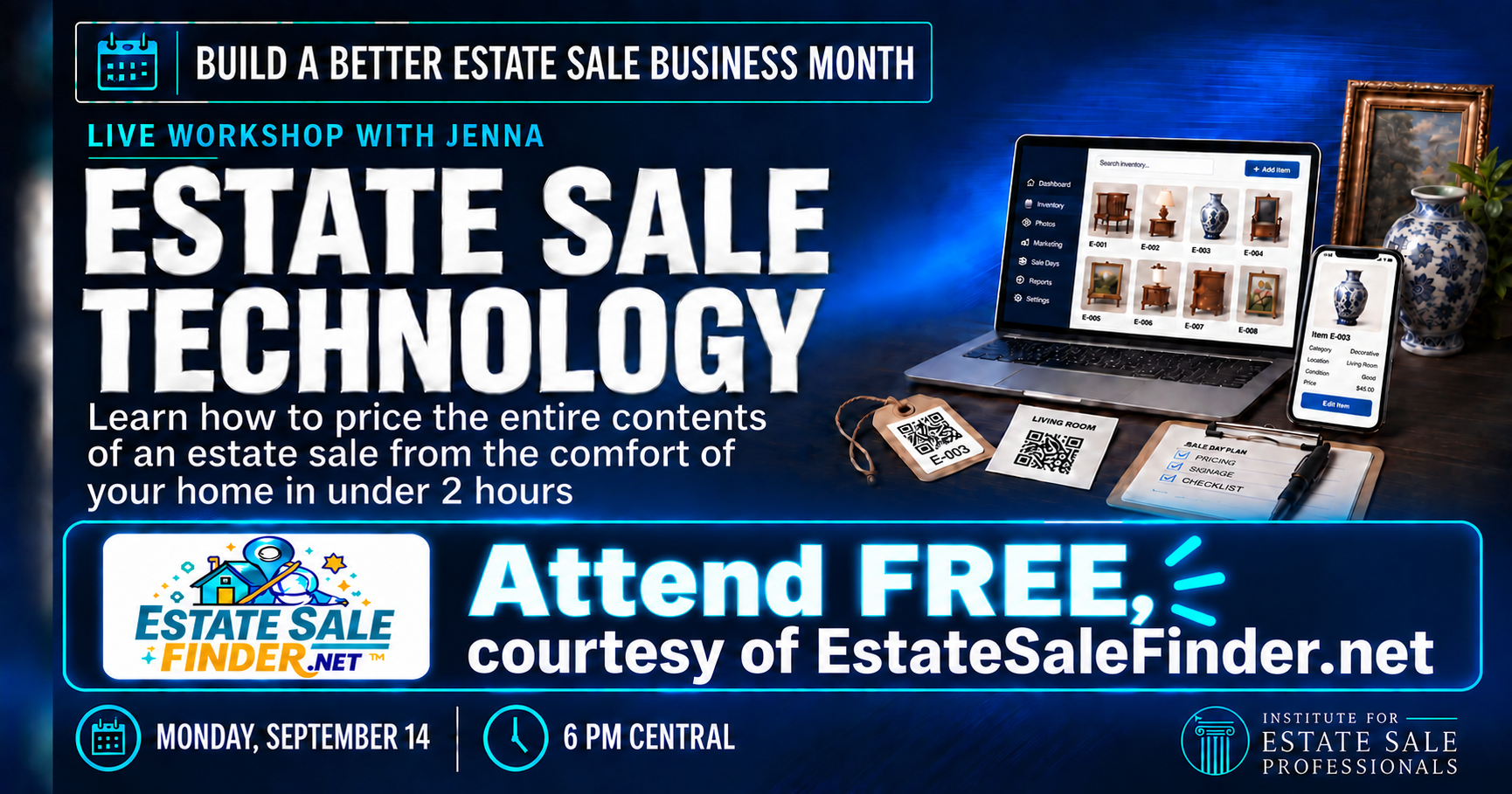 Estate Sale Technology