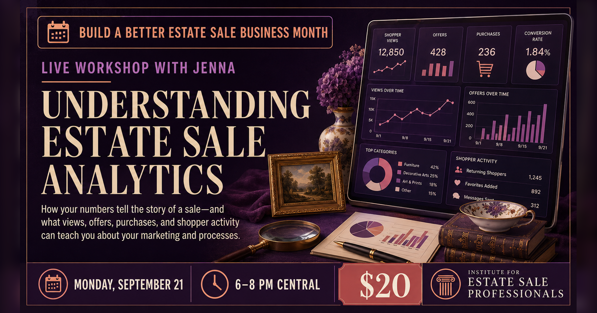 Understanding Estate Sale Analytics